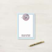 カウント |いつでも私を当てにできる ポストイット (デスク上)