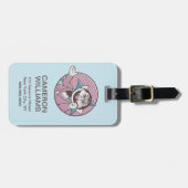 カウント |いつでも私を当てにできる ラゲッジタグ (正面横)