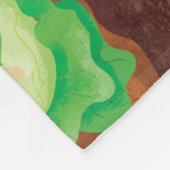 カウント・ガーデンまでの時間 フリースブランケット (角)