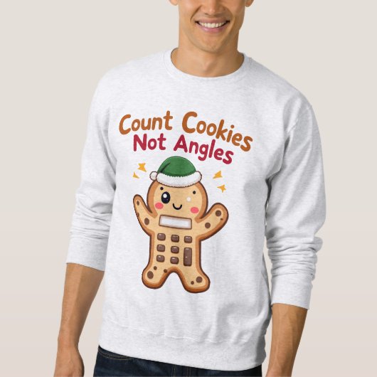 カウントCookie角度なしCookie Whimsy スウェットシャツ (正面)