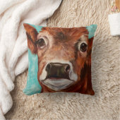 カウーデザインインアクア クッション (ブランケット)