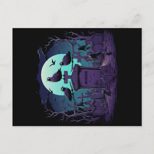 カウ予測できなズの殺害 ポストカード (正面)