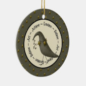 カウ初期のズが信じオーナメント セラミックオーナメント (右)