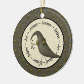 カウ初期のズが信じオーナメント セラミックオーナメント (左)