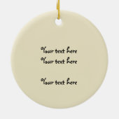 カウ初期のズが信じオーナメント セラミックオーナメント (裏面)