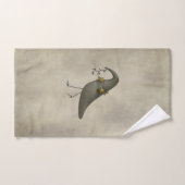 カウ初期のズの国熱狂するデザイン バスタオルセット (ハンドタオル)