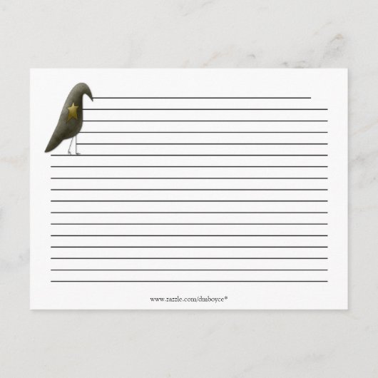 カウ初期のズレシピカード ポストカード (裏面)