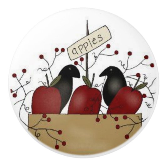 カウ初期のズ セラミックノブ (正面)