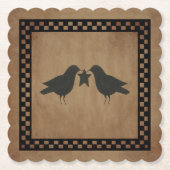 カウ初期のズ ペーパーコースター (正面)