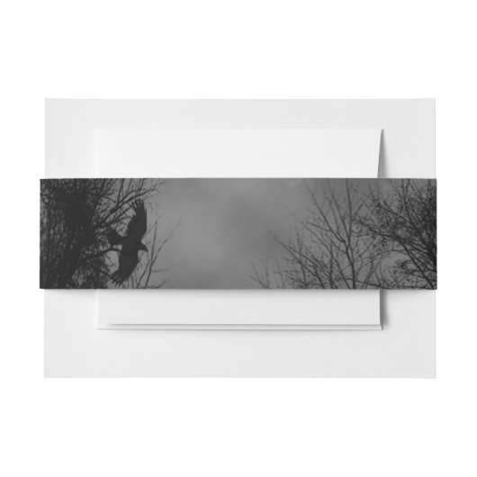 カウ幽霊のよく出るズ招待状バンド付き空 招待状ベリーバンド (正面例)