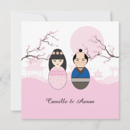 カウ日本のトズカ結婚ップルデザイン シーズンカード
