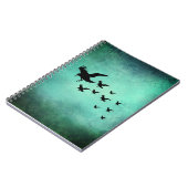 カウ飛んでいるス ノートブック (左側)