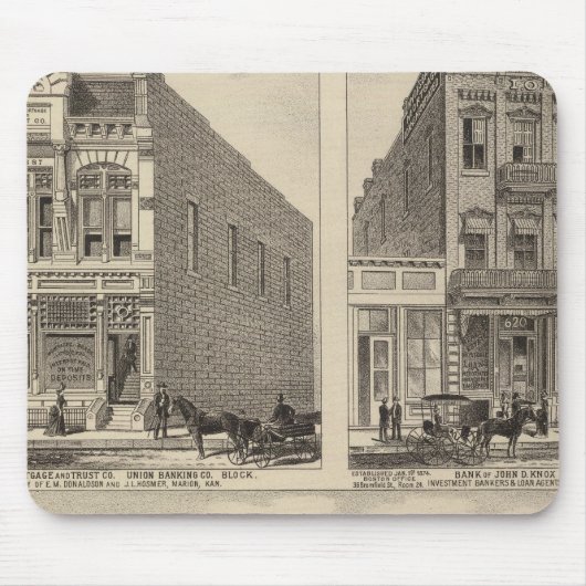 カウ·バレー·ファーム、マリオン、トペカ州カンザス マウスパッド (正面)