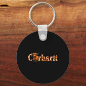 カウ Carhartt クリスマス キーホルダー (正面)
