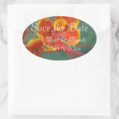 カエアルピニア 楕円形シール (バッグ)