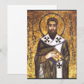 カエサリアの聖バシル 招待状 (正面/裏面)