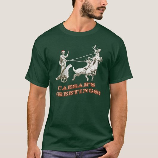 カエサルからの挨拶 Tシャツ (正面)