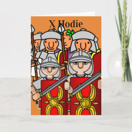 カエサルと彼の誕生日から幸せな10th カード