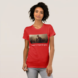 カエサルの帝国の栄光 赤 Tシャツ