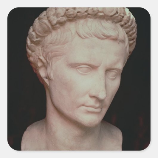 カエサル・アウグストスの首領 スクエアシール (正面)