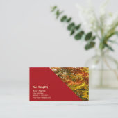 カエデの木の群葉 名刺 (スタンド正面)