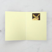 カエデの種の帽子のカードで覗く カード (内部)