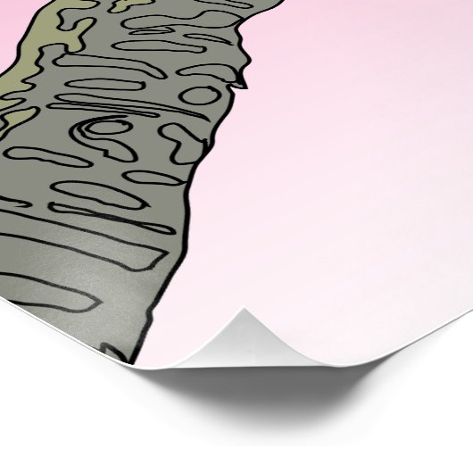 カエデの美しい離れ ポスター (コーナー)