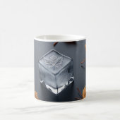 カエデの葉のアイスキューブのコーヒーマグの妻のための贈り物 コーヒーマグカップ (中央)