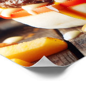 カエデの葉のミュンチ:カナダクラシック ポスター (角)