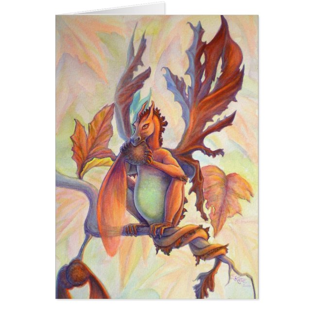 カエデの葉の妖精のドラゴン (正面)