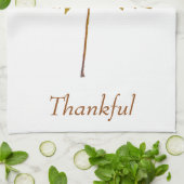 カエデの葉の植物水の色感謝色 キッチンタオル (折り畳み)