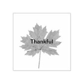 カエデの葉の植物色 ラバースタンプ (インプリント)