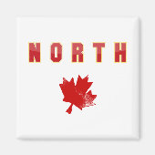 カエデの葉 マグネット (正面)