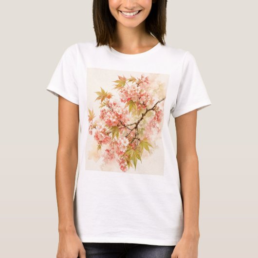 カエデの葉 Tシャツ (正面)