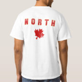 カエデの葉 Tシャツ (裏面)