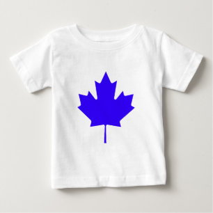 カエデの葉BlueTransp博物館のZazzleのギフト ベビーTシャツ