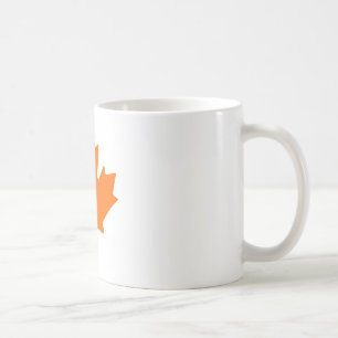 カエデの葉OrangeBrTransp博物館のZazzleのギフト コーヒーマグカップ