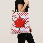 カエデの葉Totebag トートバッグ (クローズアップ)