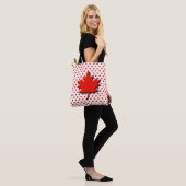 カエデの葉Totebag トートバッグ (モデル)