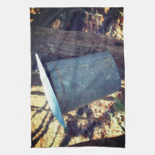 カエデ砂糖樹液バケット キッチンタオル (縦)