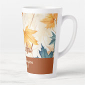 カエデ葉ル感謝祭ブランチディナー カフェラテマグ (右)