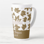 カエデ葉ル感謝祭ブランチディナー カフェラテマグ (右アングル)