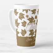 カエデ葉ル感謝祭ブランチディナー カフェラテマグ (左アングル)