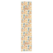 カエデ葉ル感謝祭ブランチディナー ショートテーブルランナー (正面)