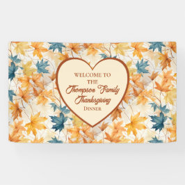 カエデ葉ル感謝祭ブランチディナー 横断幕