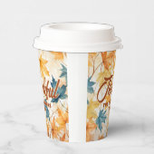 カエデ葉ル感謝祭ブランチディナー 紙コップ (右)