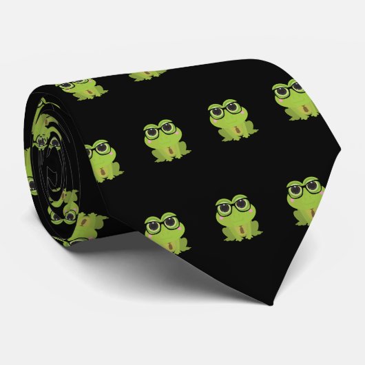 カエルおたく ネクタイ (ロール)