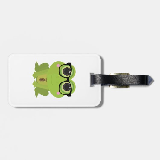 カエルおたく ラゲッジタグ (裏面横)