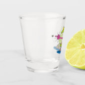 カエルおもしろいとフライ ショットグラス (左)