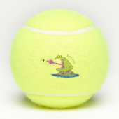 カエルおもしろいとフライ テニスボール (裏面)